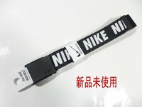 新品即決送料込 Nike Repeat Logo Reversible Web Belt ブラック