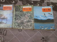 雑学　カラー自然ガイド　3冊　「渡り鳥」「野山の鳥」「水辺の鳥」 保育社　FD22