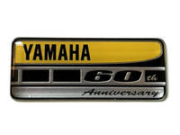[全国送料込]ヤマハ YAMAHA 60周年 60th Anniversary エンブレム 純正 ステッカー シグナスX マジェスティS AEROX NMAX TMAX BWS