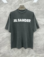 JIL SANDER ジルサンダー　メンズ　Tシャツ　文字ロゴ　半袖　S-XL　サイズ選択可能 qc5315