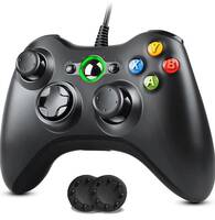 Xbox 360 コントローラー 有線【新改良】USB ゲームパッド 有線ゲームパッド PC コントローラー 人体工学 二重振動 高耐久ボタン ジョイス