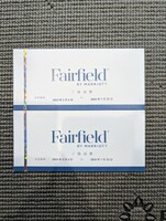 Fairfield by Marriott 宿泊券2枚（最大4名分）