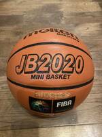 【美品】molten MTB5GWW JB2020MINI BASKET モルテン　バスケットボール　ミニバス　FIBA JABBA 天然皮革製 