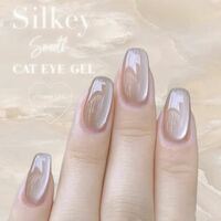 Silkey smooth cat eye gel Latte ◇マグネットジェルネイル◇