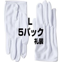 5双セット 礼装 フォーマル メンズ 白 手袋 ホック付き 東レ社製 ナイロン