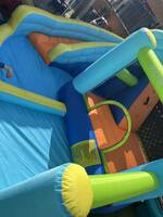 大型　エアー遊具 ビニールプール ウォータースライダー すべり台 プール 子供 夏 トランポリン 大型プール 屋外遊具