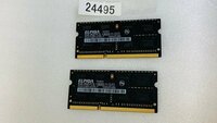 ELPIDA 2RX8 PC3L-12800S 8GB 2枚組 1セット 16GB DDR3 ノートパソコン用メモリ 204ピン ECC無し DDR3L-1600 8GB 2枚で 16GB DDR3L LAPTO