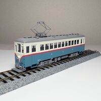 福島電気鉄道9号 (1/80 16.5mm) 登場時試験塗装