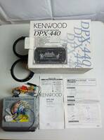【現状品】 ケンウッド CD カセット レシーバー DPX-440 KENWOOD 箱説明書つき