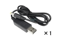 送料120円～ 電圧変換ケーブル USB-DC変換 USB5V入力 DCプラグ12V出力 昇圧ケーブル