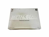 METAL GEAR SOLID メタルギアソリッド プレミアムパッケージ 限定版 プレイステーション PS KONAMI コナミ