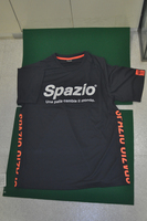 新品 Spazioスパッツィオ プラシャツ GE-0731ネイビー/ サイズO