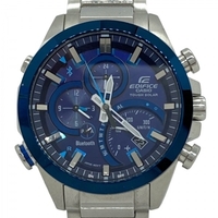 CASIO(カシオ) 腕時計 EDIFICE(エディフィス) EQB-500DB-2AJF メンズ クロノグラフ/電波/タフソーラー/スマートフォンリンク ブルー