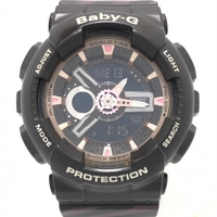 CASIO(カシオ) 腕時計 Baby-G BA-110CH レディース 黒