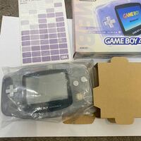 ゲームボーイアドバンス ■ほぼ 新品未使用品　ミルキーブルー　レア　GBA 任天堂 説明書 箱　Nintendo ニンテンドー　ゲームボーイ