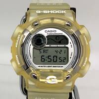 G-SHOCK CASIO カシオ 腕時計 DW-8600KJ-7T FISHERMAN フィッシャーマン W.C.C.S. 第7回 イルクジ ホワイト スケルトン 【IT49CYJ9T5UI】
