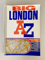 洋書：ロンドン道路地図：BIG LONDON A-Z Street Atlas ペーパーバック 2005年版