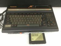 D219-80【通電動作確認済み】MSX2 Panasonic(パナソニック) FS-A1F 本体のみ パソコン PC/ゲームソフト MSX 信長の野望 全国版付きt