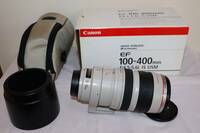 キャノン Canon EF 100-400mm F4.5-5.6 L IS USM 三脚座 ケース 元箱あり