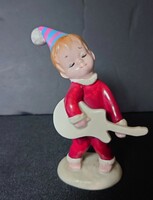 高島屋　ビンテージ　ローズちゃん　フィギュア　陶器　人形　非売品　ノベルティ　昭和　レトロ　ギター