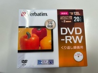 DVD-RW 録画用4.7GB 20枚