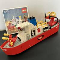 1982年製 4025 消防艇 色々まとめて出品中kg ビンテージ オールド 当時 レトロ Lego（レゴ） LEGOLAND