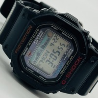 G-SHOCK ICONIC 5600 SERIES GWX-5600-1JF CASIO カシオ 腕時計 時計 ブラック デジタル かっこいい メンズ BLK ソーラー 黒 稼働品 3614