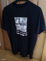 OUTDOOR アウトドア ロゴ Tシャツ 半袖 黒 サイズ: M から L プリントTシャツ
