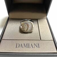 Damiani ダミアーニ マザーオブパール ダイヤモンド リング 指輪 silver 925 真珠 jewelry accessory ring ジュエリー アクセサリー