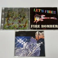 CD　マクロス7 Fire Bomber　「Let's Fire!!」　「SECOND FIRE!!」　「LIVE FIRE!!」