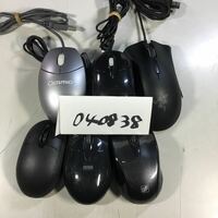【送料無料】(040838C) USBマウス メーカー各社社製 6個セット 中古動作品