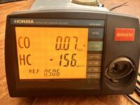 HORIBA CO HC 自動車排気ガステスター MEXA-３２４L 認証工場基準工具　排ガステスター　