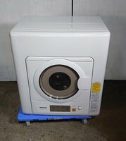 【大阪/岸和田発】Panasonic 電気衣類乾燥機 NH-D603-W 2023年製 ホワイト 左開き 乾燥容量6.0kg ツイン2温風　2層ステンレスドラム