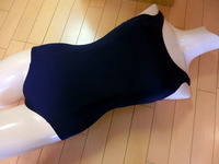 7■関西ファッション■トレーニング水着１４０サイズ　紺色