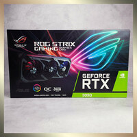【完動品 極美品】ASUS ROG Strix RTX 3090 24GB オーバークロック仕様 ROG-STRIX-RTX3090-O24G-GAMING 3連ファン搭載GPU 外箱＋付属品完備