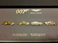 【希少 未使用 4個セット】アストンマーチン 007 ボンドカー ピンバッジ ケース付き DB5 DBS 他 James Bond Aston Martin ジェームズボンド