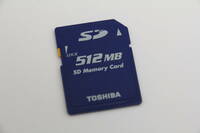 512MB SDカード TOSHIBA