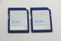 512MB SDカード Nintendo ●2枚セット●