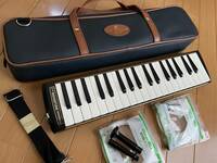 ♪美品♪SUZUKI スズキ 鍵盤ハーモニカ メロディオン 37鍵 M-37 金属カバーモデル♪