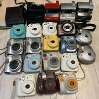 FUJIFILM ポラロイド　カメラ　22台　まとめ売り　instax チェキ インスタントカメラ 動作未確認ジャンク