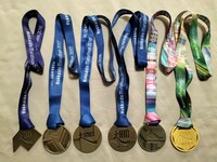 【送料無料】HOKKAIDO 北海道マラソン2016 2017 2018 2019 2022 2023 完走記念メダル 6Pセット