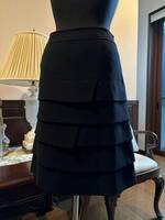 美品☆㈱東京スタイル　22OCTOBRE　22オクトーブル　スカート　ブラック☆彡　40サイズ