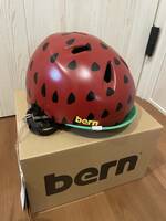 bern バーン　ヘルメット　NINA ストロベリー　XS/Sサイズ　2歳　3歳　自転車ヘルメット　子供用ヘルメット　おしゃれヘルメット送料無料