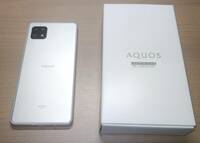 SHARP シャープ au AQUOS sense6s SHG07 Androidスマートフォン シルバー 新品保護フィルム・ガラス付