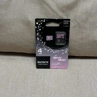 【OM240430-001】【未使用】 SONY ソニー micro SDHC メモリーカード 4GB