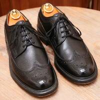 極美品◎【REGAL】リーガル インペリアルグレード ウイングチップ ブラック 24EE メンズ ビジネスシューズ 革靴