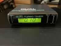 BLITZ ブリッツ　DUAL TURBO TIMER　デュアル ターボタイマー　プースト計　日産ハーネス付き　旧車　ドリフト　JDM VIP