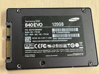 SAMSUNG SSD120GB【動作確認済み】0222　