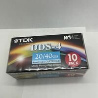 ◎(416-4) TDK DDS4 20/40mm 4mm DATA Cartridge 10本セット 新品 