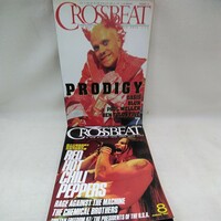 g_t X064 音楽誌 シンコーミュージック　音楽誌　「クロスビート　1997年7月号、8月号、2冊セット」